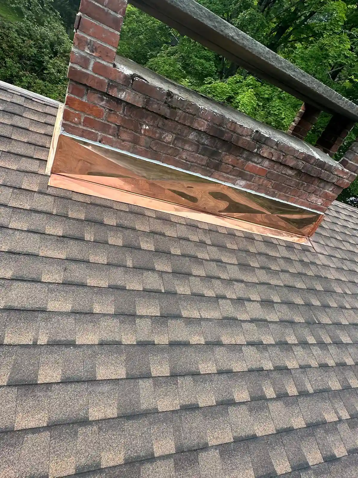 Shingle roofing on an older home in North Kingstown, RI